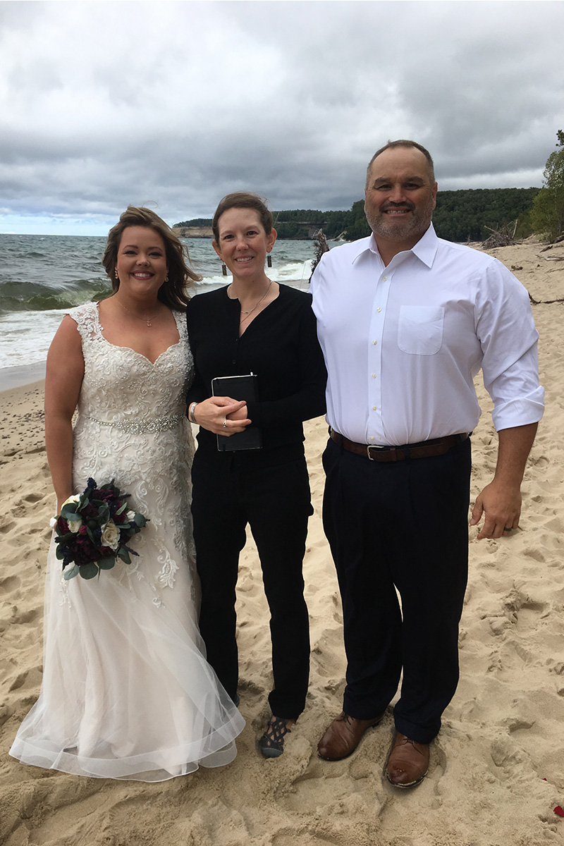 Amanda Gilkenson - Marquette Wedding Officiant